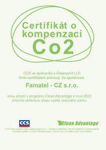 Certifikát Clean Advantage®
