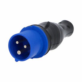 Adaptér 1820 PLUG SHELL IP44/200-250V/16A/6h 2P 50-60Hz - pro dom. vidlice