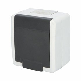 ATLAS IP55 Zásuvka 2P+PE s ochr. kolíkem