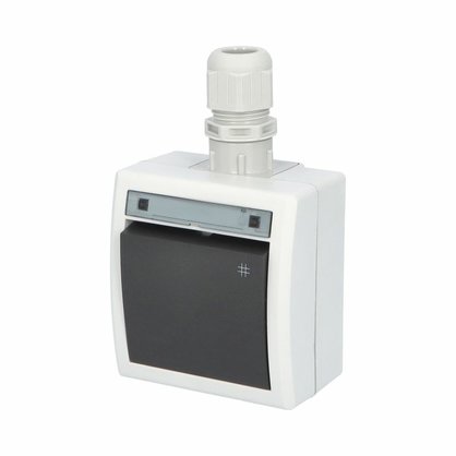 ATLAS IP65 Přepínač křížový č.7 s vývodkou M20