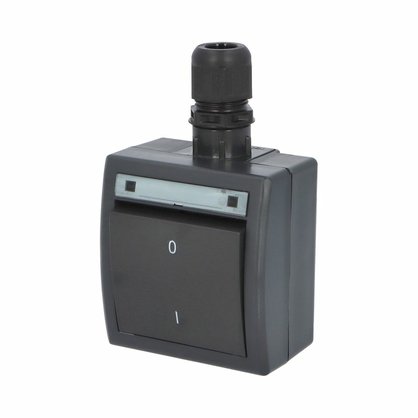 ATLAS IP65 Spínač dvoupólový č.2 s vývodkou M20