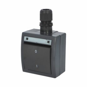 ATLAS IP65 Spínač dvoupólový č.2 s vývodkou M20