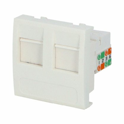 Zásuvka vestavná 2815 datová 2x RJ45