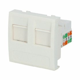 Zásuvka vestavná 2815 datová 2x RJ45