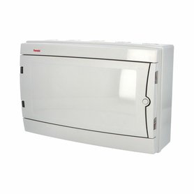 Rozvodnice Acqua 3918-TB IP65, 18mod., na omítku, neprůhl. dveře, 274x426x131mm