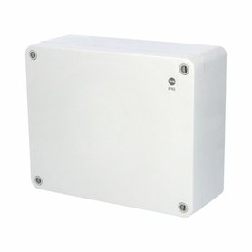 Krabice SolidBOX 68190 IP65, 270x220x106mm, plné víko, hladké boky