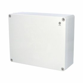 Krabice SolidBOX 68230 IP65, 313x253x115mm, plné víko, hladké boky