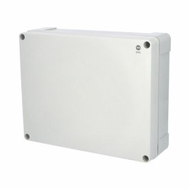 Krabice SolidBOX 68250 IP65, 340x270x106mm, plné víko, hladké boky