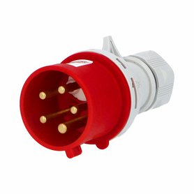 Vidlice se změnou fáze 13313 IP44/400V/32A/5P 6h