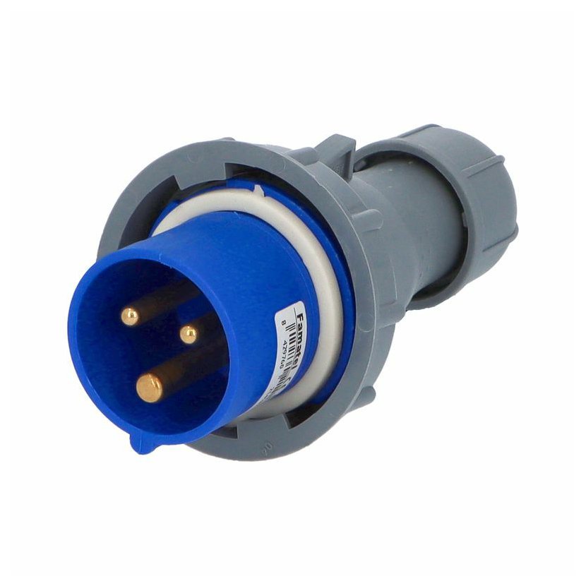 Vidlice 14200 IP67 230V 16A 3P 6h