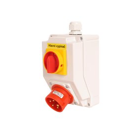 Zás. krabice SmartBOX s hl. spínačem 0-1, sb202 IP44 1x400V/16A/5 Zás. krabice SmartBOX s hl. spínačem 0-1, sb202 IP44 1x400V/16A/5