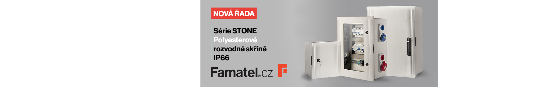 STONE polyesterové skříně