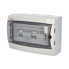 fr013e - Fotovoltaická rozvodnice SolarBOX pro 2 stringy IP65, DC, Un=1000V