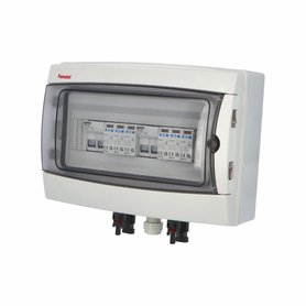 fr015e - Fotovoltaická rozvodnice SolarBOX pro 2 stringy IP65, DC, Un=1000V