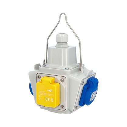 Zás. box závěsný PowerBOX pb105-USB IP54