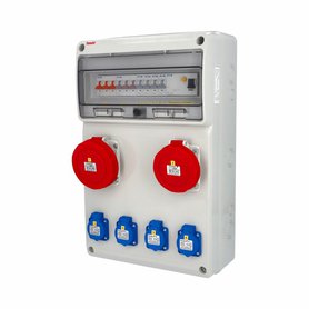 v11807 - ZSF40001010.1 /3952  Zás.skříň IP54 jištěná s chráničem 63/4/003